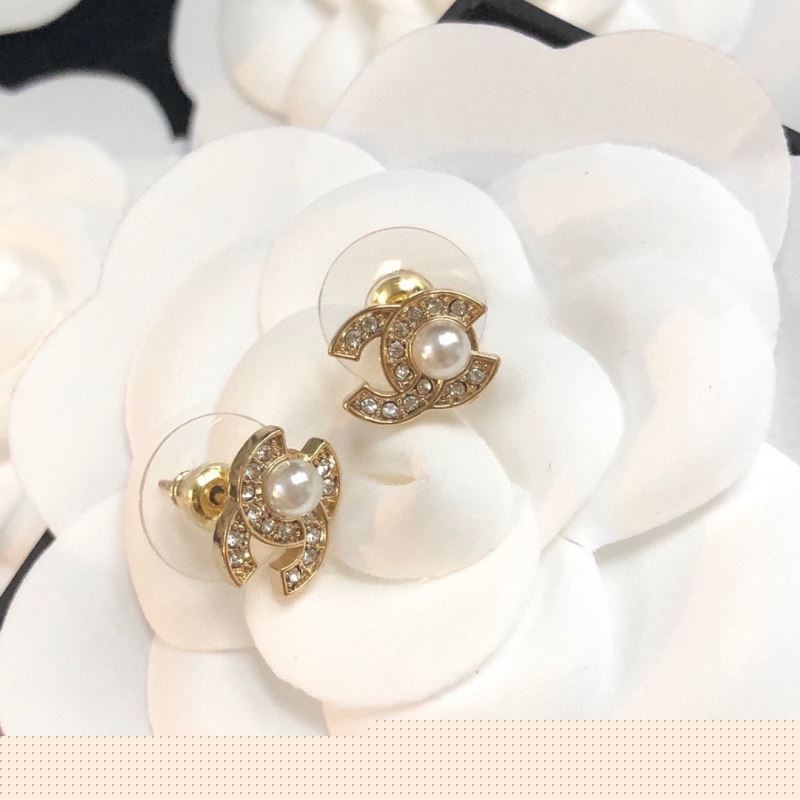 Ch*el earrings